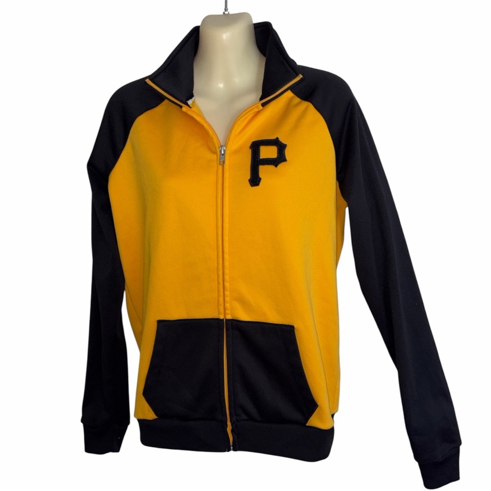 Victoria’s Secret Pink MLB Pittsburgh Pirates Zip Up Sweatshirt Jacket Sz Small